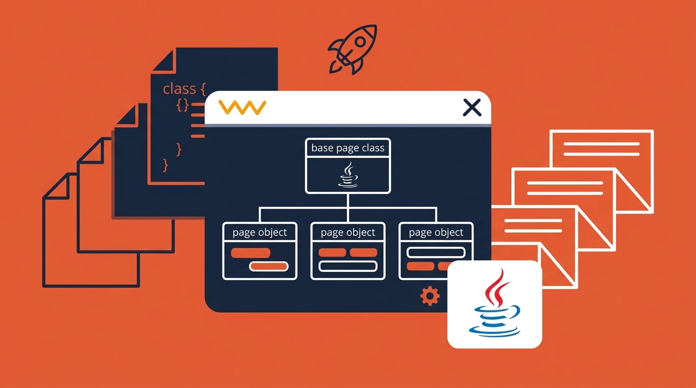 Advanced Page Object Pattern in Automated Testing Java Code