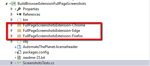Browser Extensions Project Structure