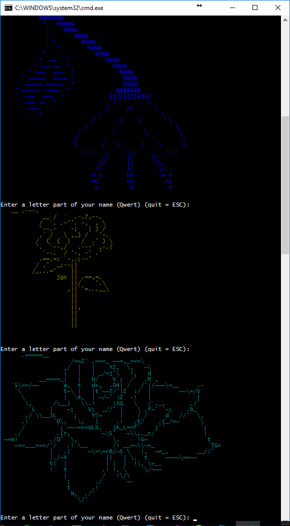 Console Flowers