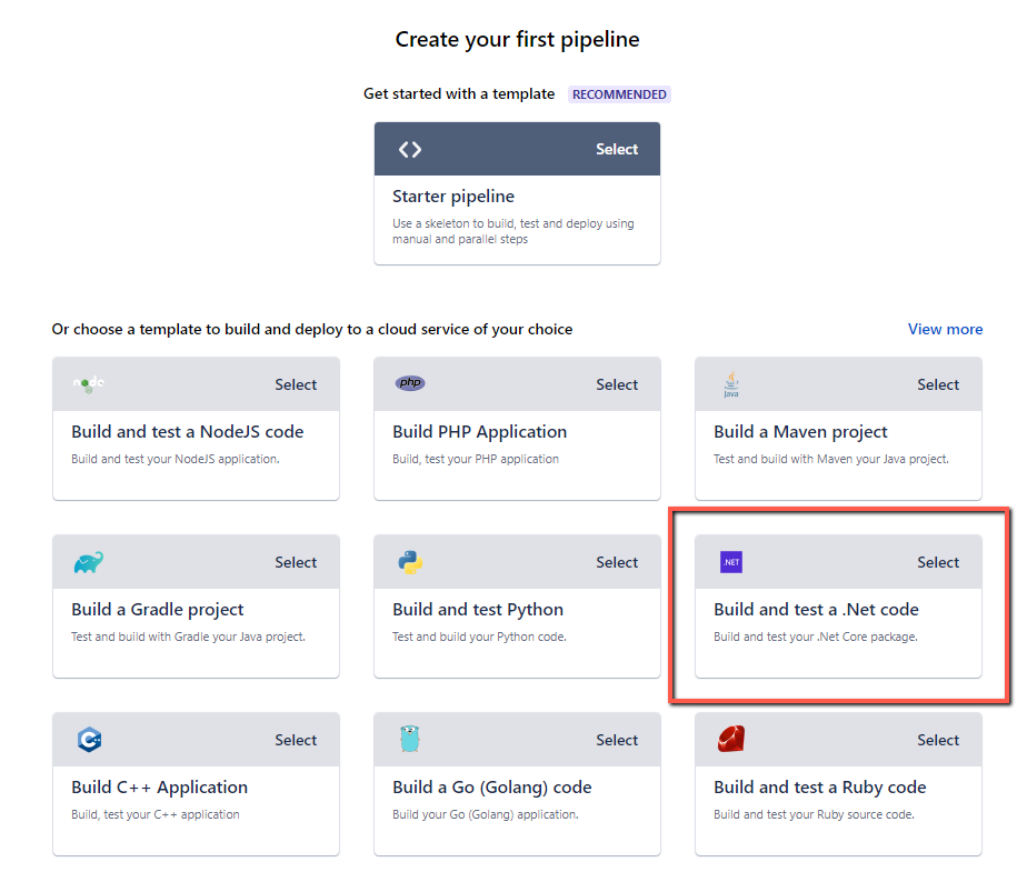 dotnet-core-template-bitbucket