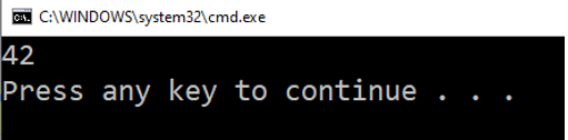 dynamic console result
