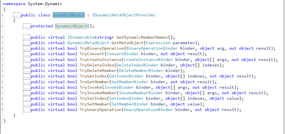 dynamicobject full code