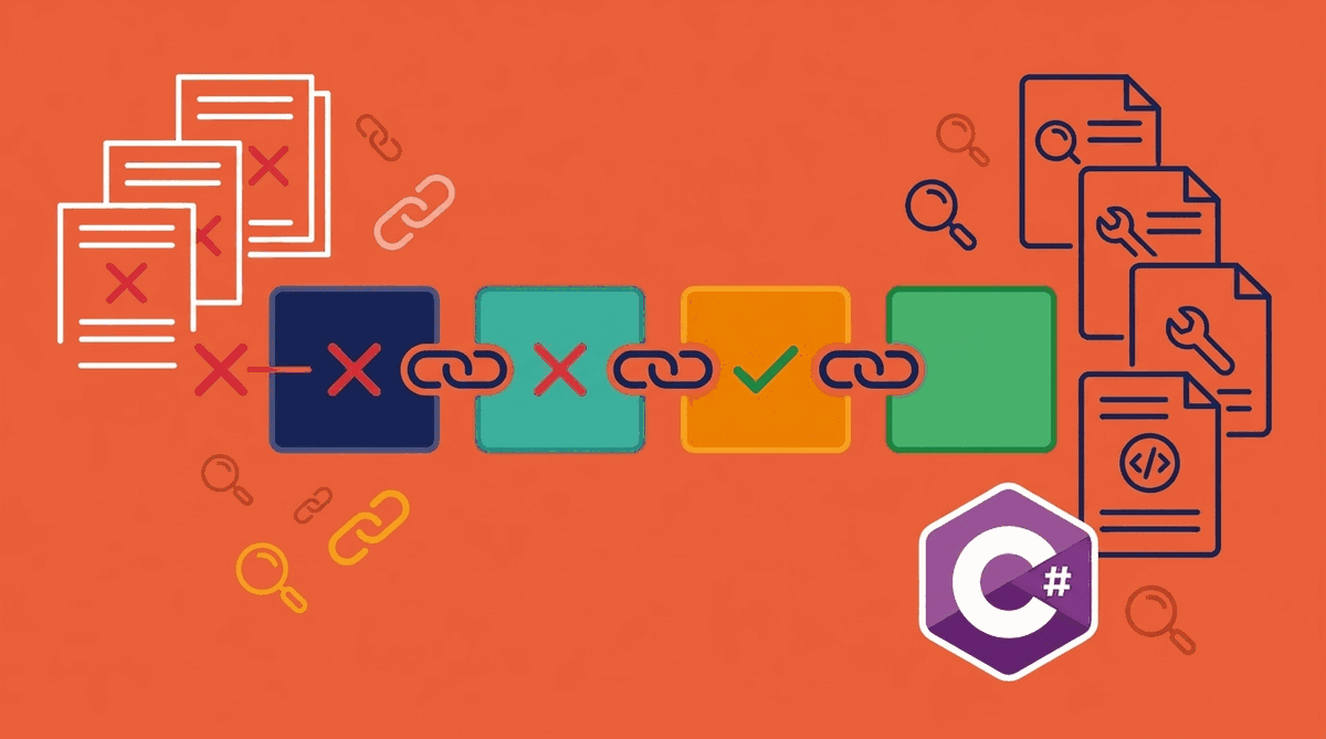 Failed Tests Аnalysis- Chain of Responsibility Design Pattern