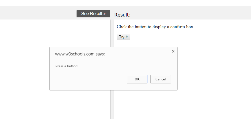 Handle JavaScript Pop-ups