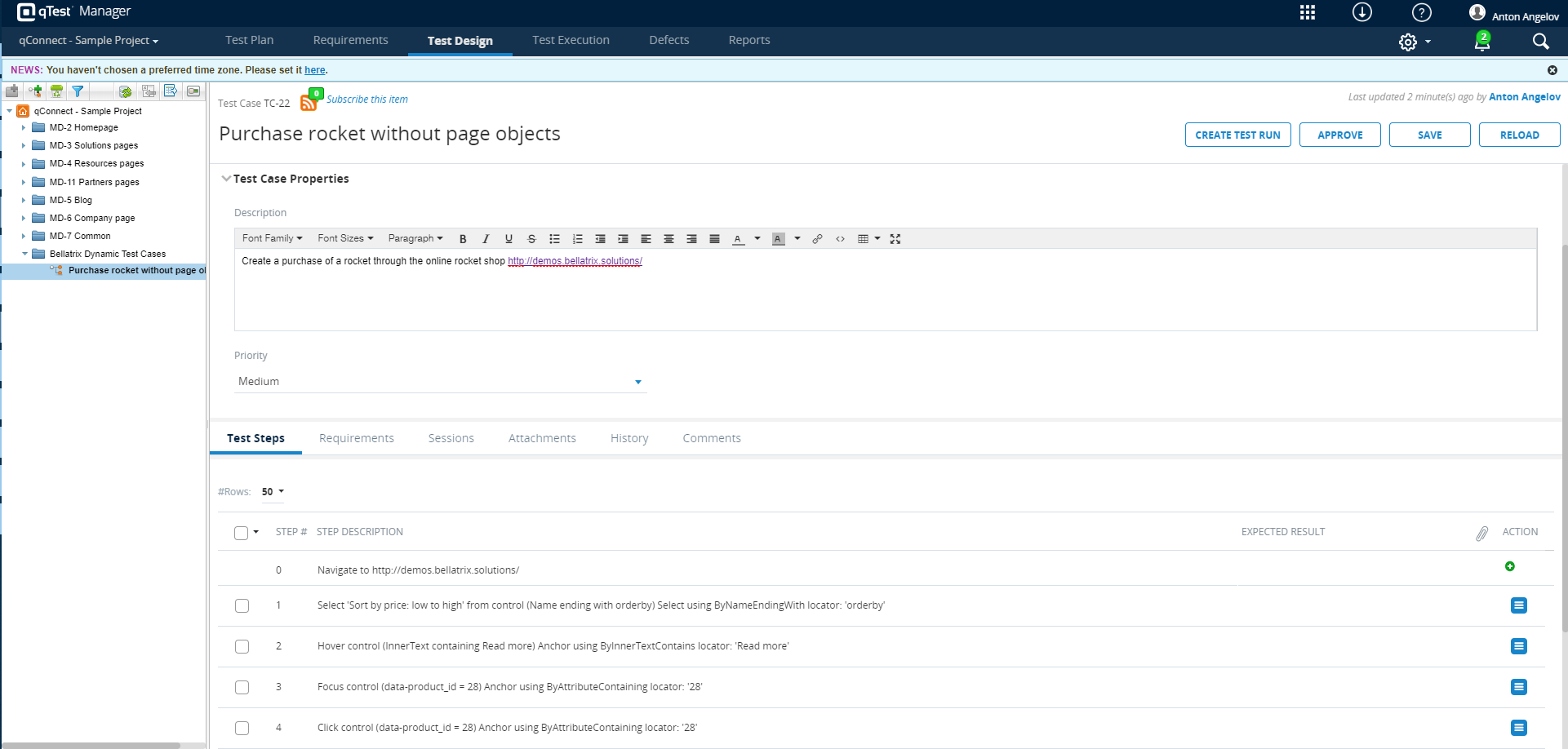 qtest-dynamic-test-case