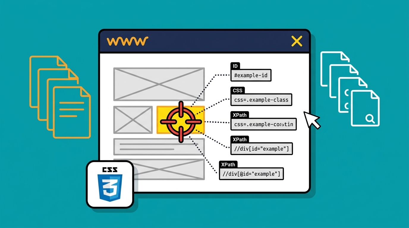Most Exhaustive WebDriver Locators Cheat Sheet