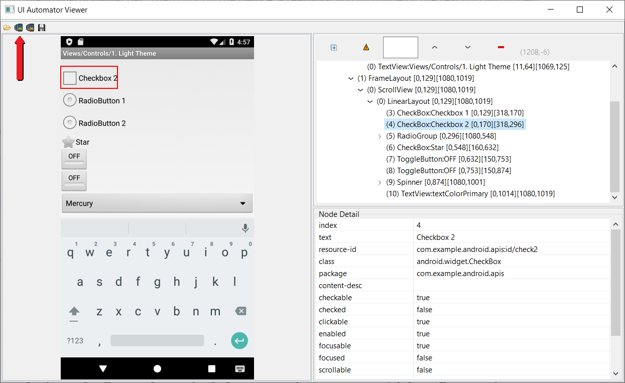 Android UI Automation Viewer Windows