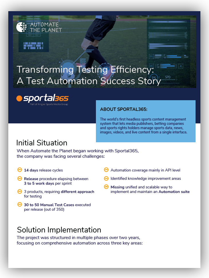 Success Story First Page Preview