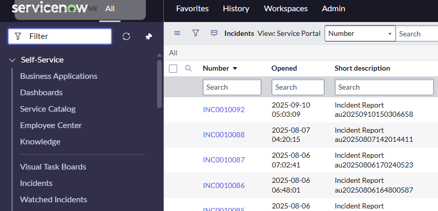 Table View Navigation and Search Testing Image